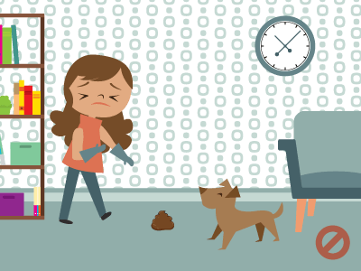 home cleaner cleaning biological waste